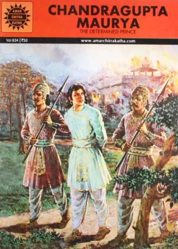 Amar Chitra Katha - Chandragupta Maurya - The Determined Prince(English)