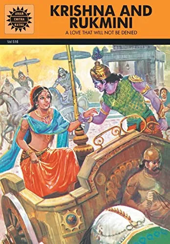 Amar Chitra Katha - Krishna And Rukmini A Love That Will Not Be Denied