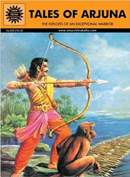 Amar Chitra katha - Tales Of Arjuna - World's Greatest Warrior - Epics and Mythology